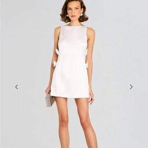 Elegant White Mini Dress